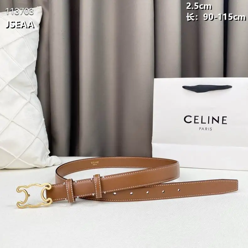 Celine Belt 25mmX90-115cm 8L19